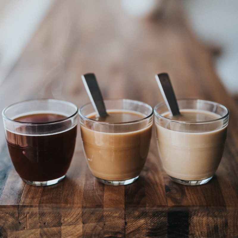 flavoured coffees