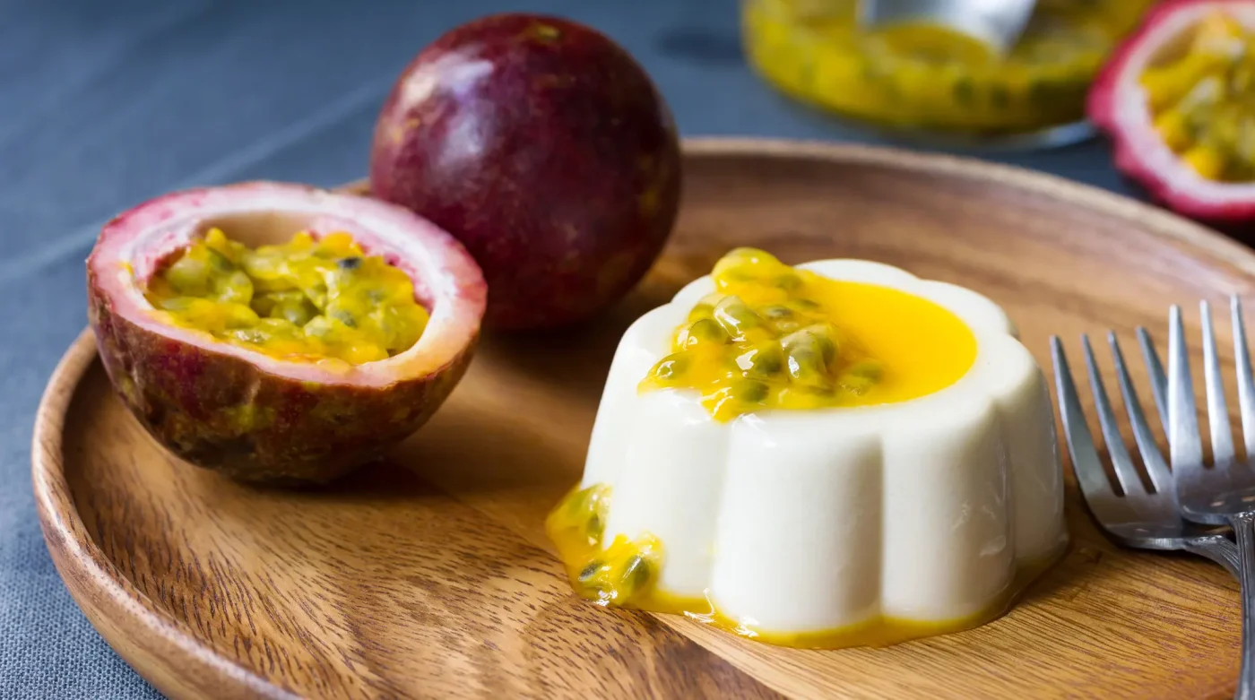 Passion Fruit, Passion Fruit Flavoured Dessert Tart