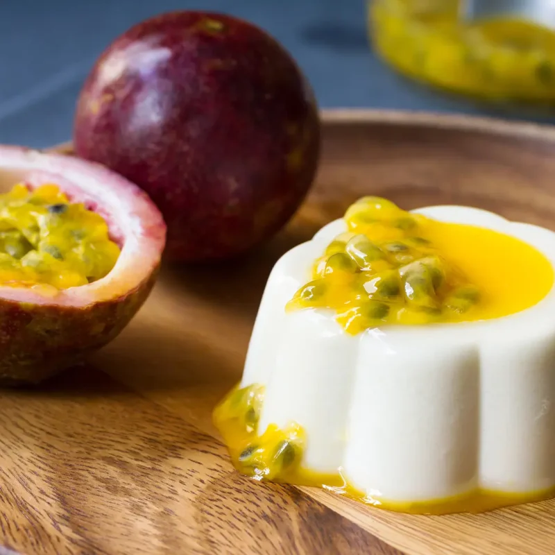 Passion Fruit, Passion Fruit Flavoured Dessert Tart